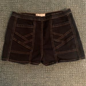 Free People High Waisted Denim Shorts